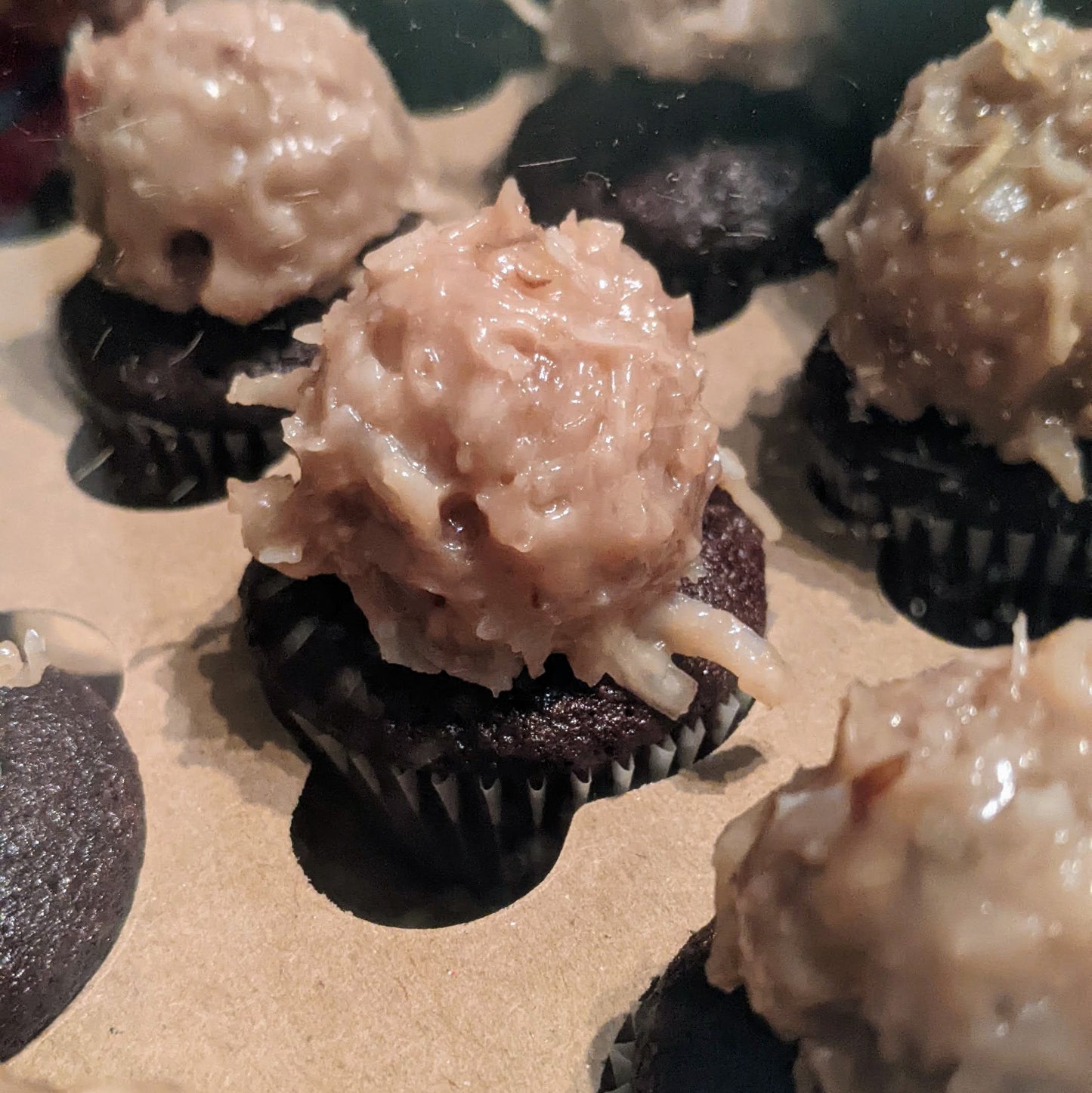 German Chocolate Cupcakes / Week of June 8th