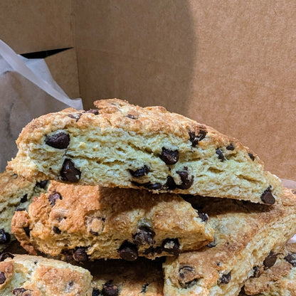 Chocolate Chip Scones - September Flavor - Shipped
