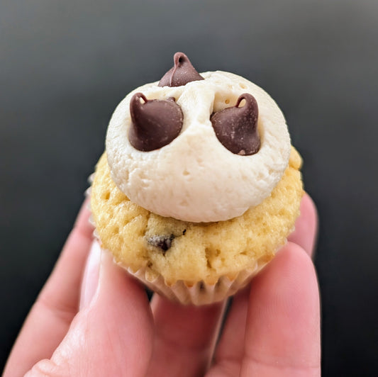 Chocolate Chip Cupcakes with Brown Sugar Frosting / Week of Feb 9