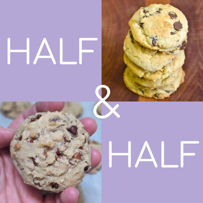 Mail a Half & Half Cookie Gift Box (6 of each current cookie!)