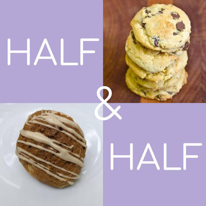 Mail a Half & Half Cookie Gift Box (6 of each current cookie!)