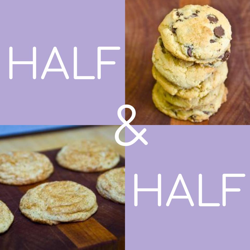 Mail a Half & Half Cookie Gift Box (6 of each current cookie!)