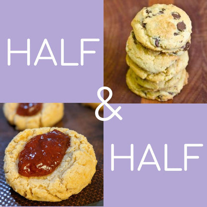 Mail a Half & Half Cookie Gift Box (6 of each current cookie!)