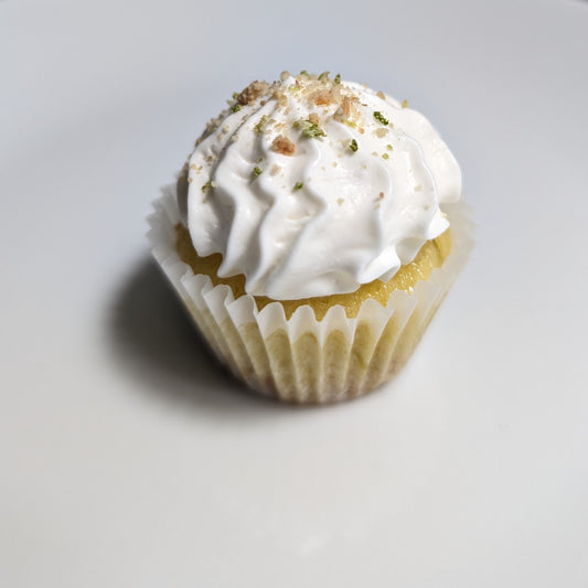 Key Lime Cupcakes with Whipped Cream Frosting / Week of April 13