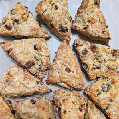 Mail Orange Chocolate Apricot Scones - December Flavor