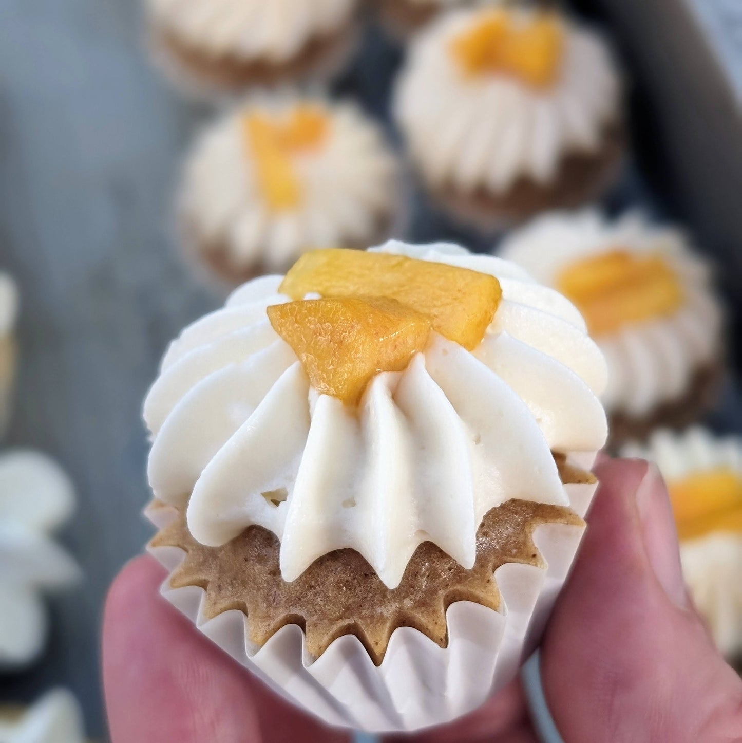 Peach Pie Cupcakes / July 13, 19, Aug 21